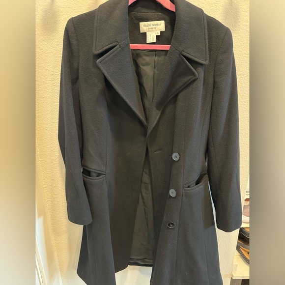 Helene Berman Wool Dress coat Small - Picture 12 of 13